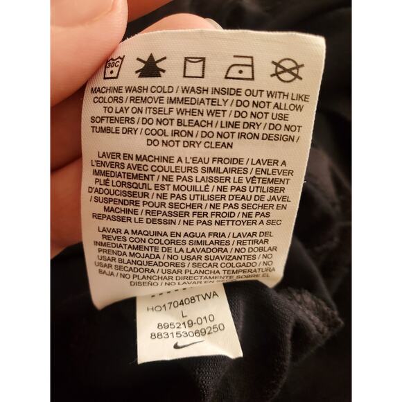 The Nike Tee Men's Large Dri-Fit Basketball Net Hoop Short Sleeve - Picture 5 of 5